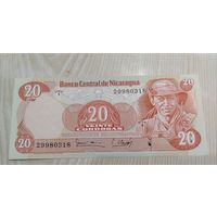 Никарагуа. 20 кордоб 1987. Распродажа личной коллекции