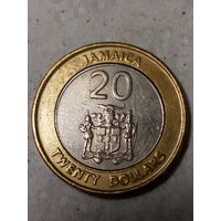 20 доллоров Ямайка 2001 год