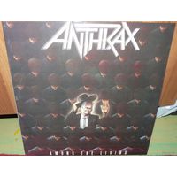 Anthrax - Among The Living / с автографом Joe Belladonna!