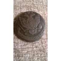 5 копеек 1780 Е М