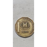 Доминиканская республика 1 песо 2002