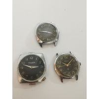 Часы СССР РАКЕТА разные 3 штуки отличные циферблаты с 1 рубля