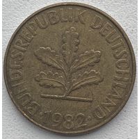 Германия 10 пфеннигов 1982 г. J