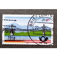 Марка Германия 2003 год 100-летие Зальцахского моста