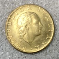 Монета 200 лир 1979 год. Италия. С рубля без МЦ.