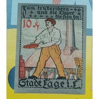Нотгельд Германия 10 пфеннигов