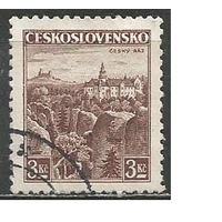 Чехословакия. Замки 1936г. Mi#355.