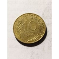 Франция 10 сантим 1983