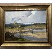 Картина Давыдов. Н.С. Академик Российской академии художеств. "Родные места". Холст, масло. Размер: 66Х50 см.