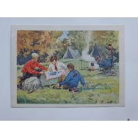Оссовский пионеры 1955  10х15 см