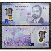 20 метикал Мозамбик 2024 г. UNC (полимер)