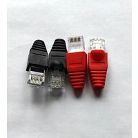 Коннектор 8Р8С с колпачком, 4 штуки