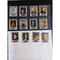 Автопортреты известных художников. Умм-эль-Кувэйн 1967 год