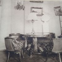 Кабинет. Энциклопедическая гравюра СПБ. 19-20века 24х16см.    РАСПРОДАЖА КОЛЛЕКЦИИ.