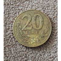 Албания 20 леков, 2000