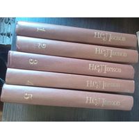 Лесков, Собрание сочинений в пяти томах, комплект