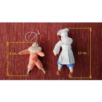 Новогодние игрушки 30-40-х годов СССР