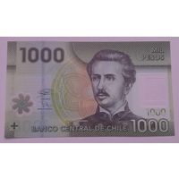 Чили 1000 песо 2020 года UNC