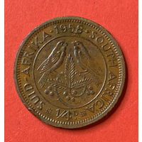 ЮАР 1/4 цента 1958г.
