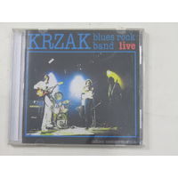 Диск. Фирменный диск. CD диск. Krzak. "Blues rock band" (2)