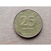 Филиппины 25 сентимо, 2004г. (D-107)