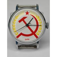 Часы Заря "Гласность" 21 камней  2009 СССР. На ходу!!!