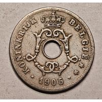 1905 год 10 сантим Бельгия
