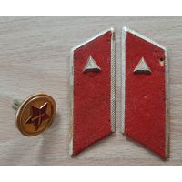 Кокарда и петлицы ВОХР СССР.