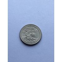 25 центов 2013 г., Национальный парк Грейт-Бейсин, штат Невада, США