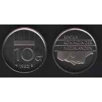 Нидерланды km203 10 центов 1982 год (_8