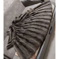 ДЛИННАЯ 132 см ЕНОТОВАЯ ЛЮКС ШУБА. РОССИЯ. РАЗМЕР 54-58