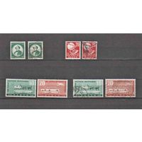 Германия.Французская зона оккупации(BADEN).ТРИ ПОЛНЫХ СЕРИЙ 1949г  В ДВУХ ВАРИАНТАХ! Чистые(без наклеек и следов от них,с родным клеем) и гашеные.ВЫСОКИЙ КАТАЛОГ ! !