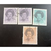 Набор марок Нидерланды - 4 шт (цена за все) - лот 27.