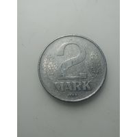 ГДР 2 марки 1975 года . А