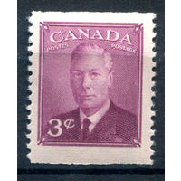 Британские колонии - Канада - 1949/51г. - король Георг VI, перфорация 12:б/п, 3 с - 1 марка - MH [Mi 253 G]. #3-WB-80-A-2