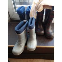 Сапоги резиновые, 22-23, 24, 30 ЗА ВСЕ хоро. сост.