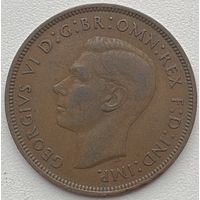 Великобритания 1 пенни 1939 г.