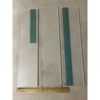 Оргстекло прозрачное, размеры 437х100х5 мм, 420х100х5 мм, 417х100х5 мм, цена за 1шт