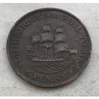 ЮАР 1 пенни 1930 Георг V - очень нечастая!