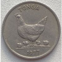 Тонга 5 сенити 1977 г.