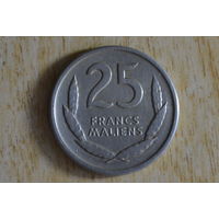 Мали 25 франков 1961