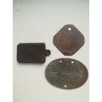 Военные жетоны.