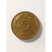 Германия 5 пфенинг 1983 D
