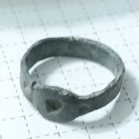 Лот колец #4 оловянные кольца , 3 шт