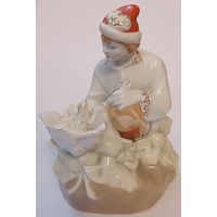 Статуэтка " Иван -Царевич с лягушкой". Минск. Все лоты с 1 рубля!