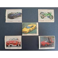 Вкладыши Parastou (Car 2000). Редкая автосерия. Состояние хорошее. В коллекцию.