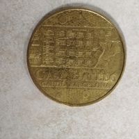 Памятный жетон. Посещение Барселоны. Casa Batllo monnaie de Paris.