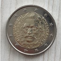 2 евро Словакия 2015, 200 лет со дня рождения Людовика Штура