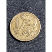 Чехословакия 1 крона 1964