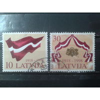 Латвия, 1998. 80 лет независимости, полная серия